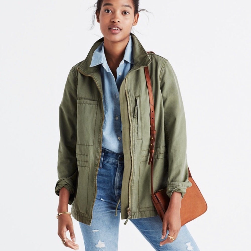 Green Madewell Fleet Utility Jacket